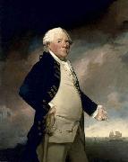 George Romney Vice-Admiral Sir Hyde Parker oil